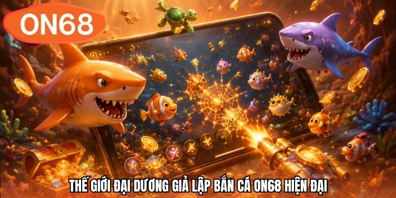 Thế giới đại dương giả lập bắn cá ON68 hiện đại
